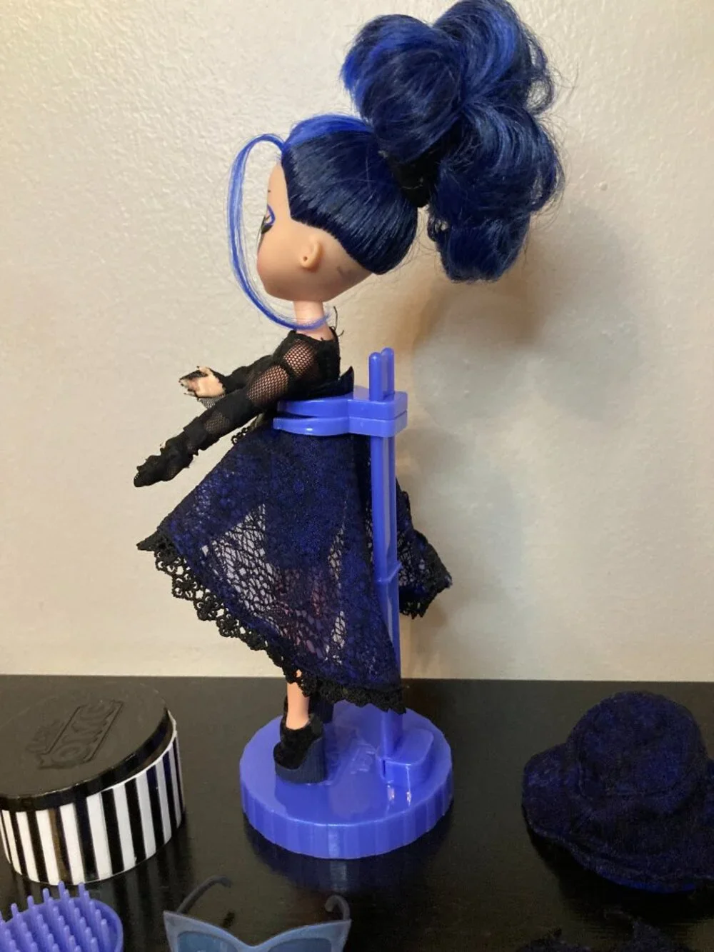 L.O.L. Surprise! OMG Moonlight B.B. Fashion Doll W/ Stand & Accessories
